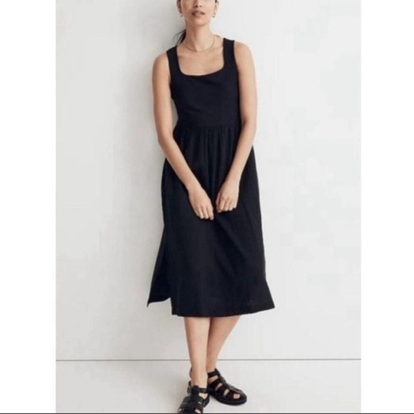 Madewell mid tank midi dress size M - Picture 2 of 9